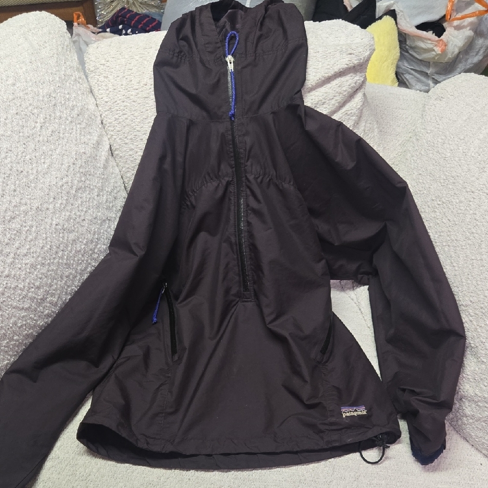 Rare Patagonia Dark Purple Windbreaker Jacket
